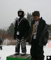 1st-2nd Grade Male Skiers. Photo by Pam McCulloch.