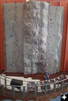 Climbing Wall. Photo by Pam McCulloch.