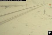 US 191 at Cora Y. Photo by WYDOT webcam.