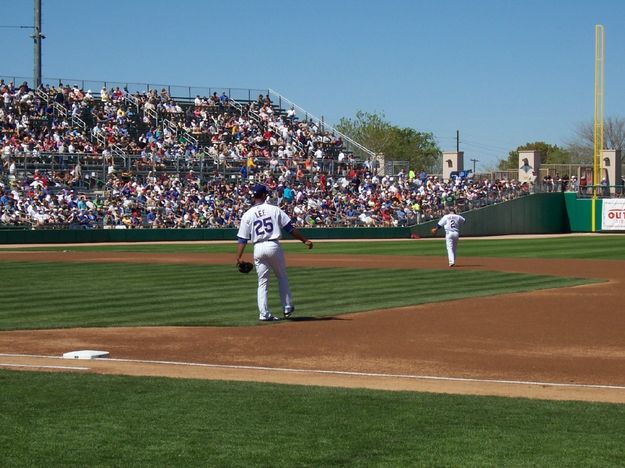 Spring Training. Photo by Hank and Debi Ruland.