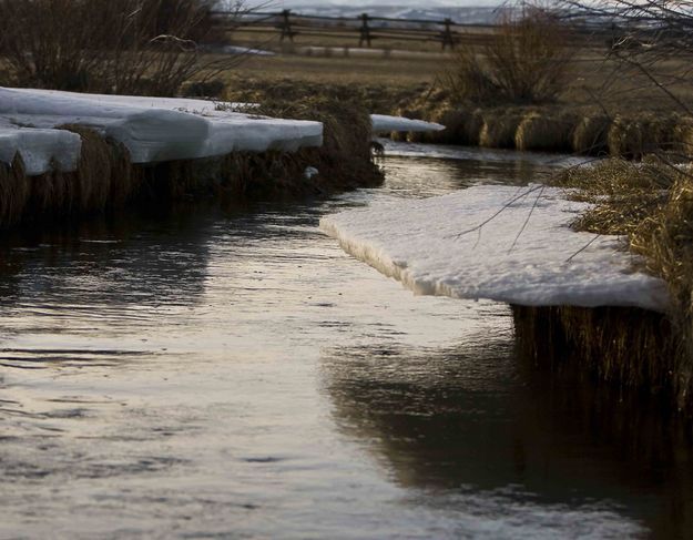 Melting Ice. Photo by Dave Bell.