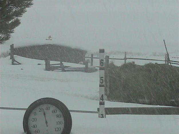 April 6th. Photo by Bondurant webcam.