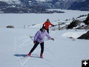 Above Fremont Lake. Photo by Bob Barrett, Pinedale Ski Education Foundation.