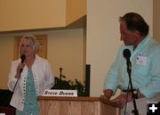 Delores Christensen-Steve Duerr. Photo by Dawn Ballou, Pinedale Online.