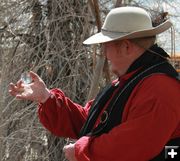Magnifying Glass. Photo by Dawn Ballou, Pinedale Online.