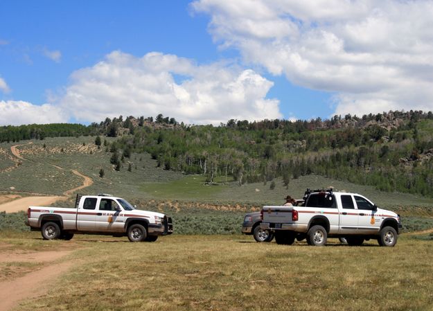 BLM Rangers. Photo by Dawn Ballou, Pinedale Online.