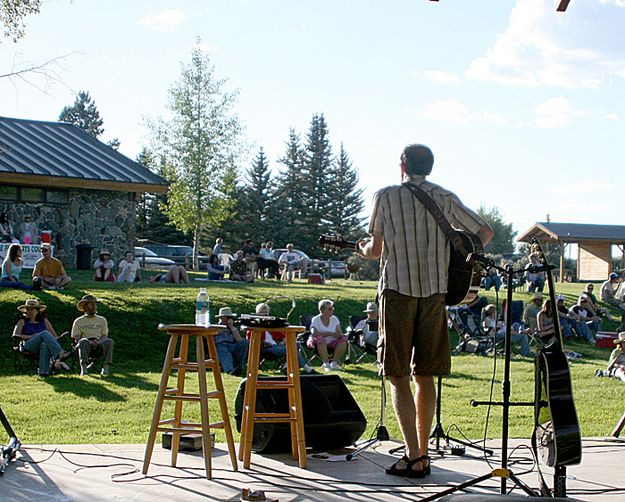 Aaron Davis. Photo by Pam McCulloch, Pinedale Online.