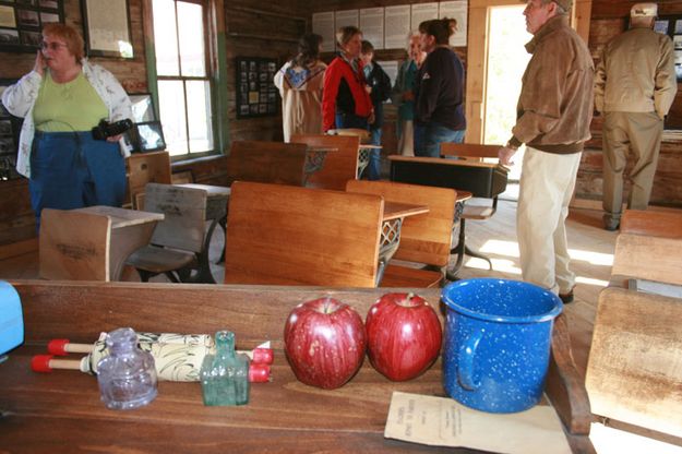 View from Teacher's Desk. Photo by Dawn Ballou, Pinedale Online.