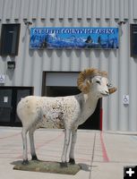 Sublette Co Ice Arena. Photo by Pamela McCulloch, Pinedale Online.