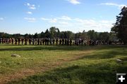 Evening Circle. Photo by Dawn Ballou, Pinedale Online.