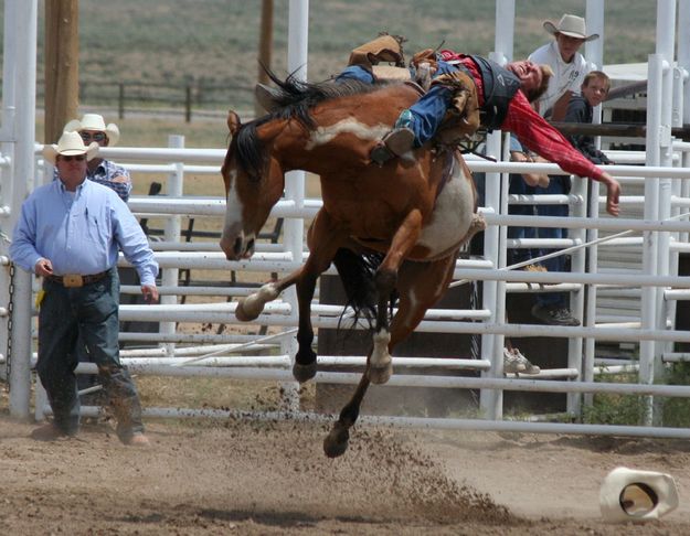 Bareback Ride. Photo by Pinedale Online.