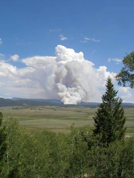 Fire at 3:20 PM. Photo by Colleen Weber.