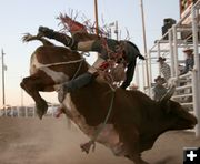 Martin Goens flying. Photo by Dawn Ballou, Pinedale Online.