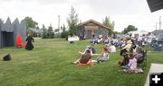 Shakespeare in the Park . Photo by Pam McCulloch, Pinedale Online.