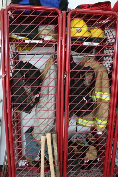 Lockers. Photo by Dawn Ballou, Pinedale Online.