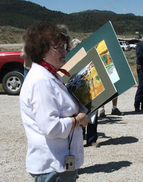 Lois Buchanan. Photo by dawn Ballou, Pinedale Online.