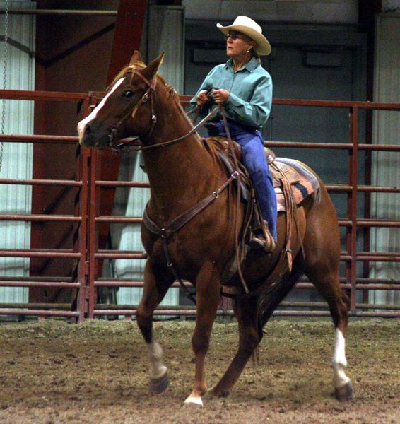 Nancy Espenscheid. Photo by Clint Gilchrist, Pinedale Online.