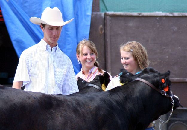 Kailey & Logan Barlow. Photo by Clint Gilchrist, Pinedale Online.