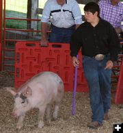 Anthony Escabar. Photo by Clint Gilchrist, Pinedale Online.