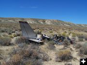 Plane Crash. Photo by Sweetwater County Sheriff's Office.