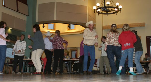 Dance Floor. Photo by Pam McCulloch, Pinedale Online.