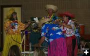 Parent Skit. Photo by Cat Urbigkit, Pinedale Online.