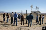 Air Quality Monitoring. Photo by Dawn Ballou, Pinedale Online.