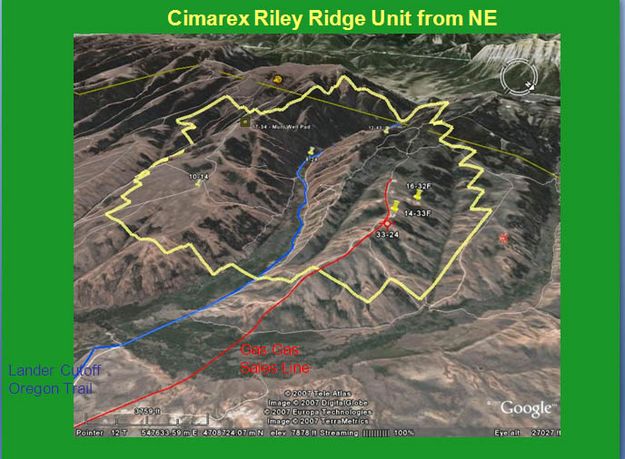 View from Northeast. Photo by Cimarex Energy Co..