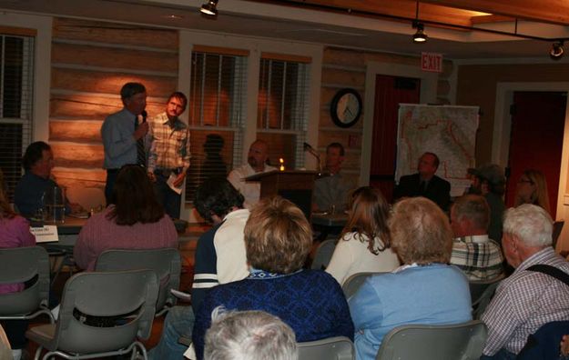 Candidate Forum. Photo by Dawn Ballou, Pinedale Online.