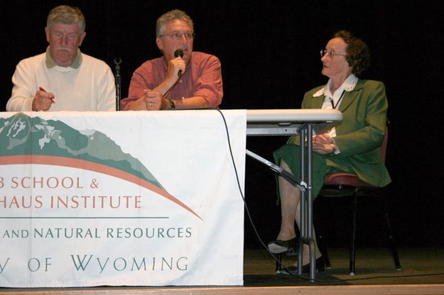 Panel. Photo by Dawn Ballou, Pinedale Online.