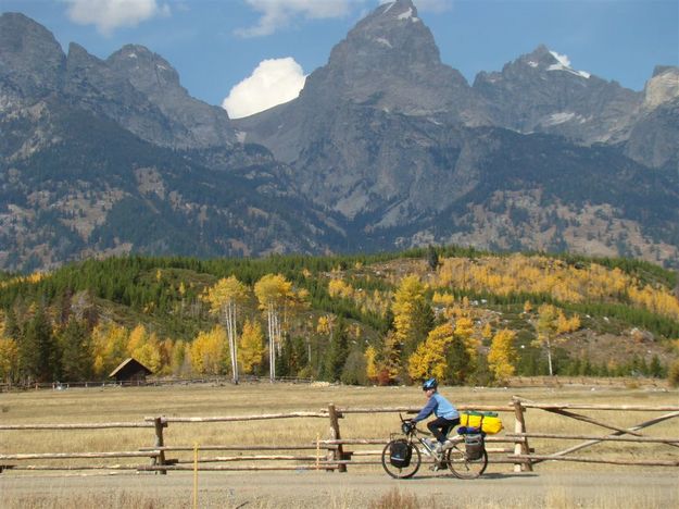 David and the Tetons. Photo by The Vogel Family.