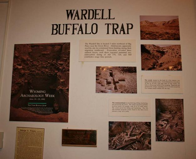 Wardell Buffalo Trap. Photo by Dawn Ballou, Pinedale Online.
