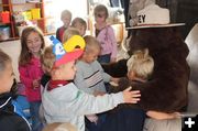Kids and Smokey Bear. Photo by US Forest Service.