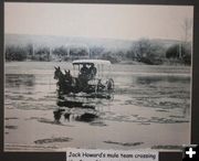 Crossing the Green - 1914. Photo by Dawn Ballou, Pinedale Online.