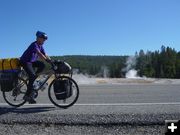 David and Geyser. Photo by Vogel Family.