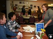 AWW Table. Photo by Dawn Ballou, Pinedale Online.