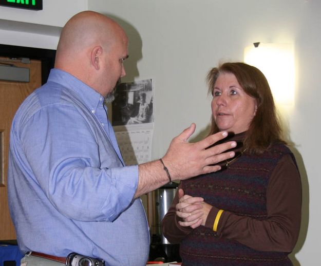 Charles and Mary. Photo by Dawn Ballou, Pinedale Online.