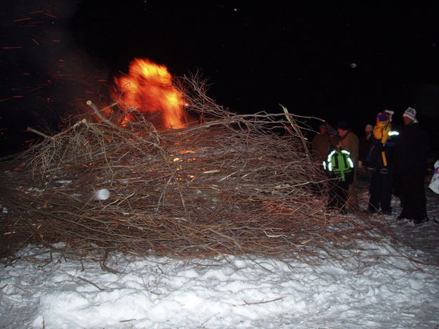 Bonfire. Photo by Victoria Goodin.