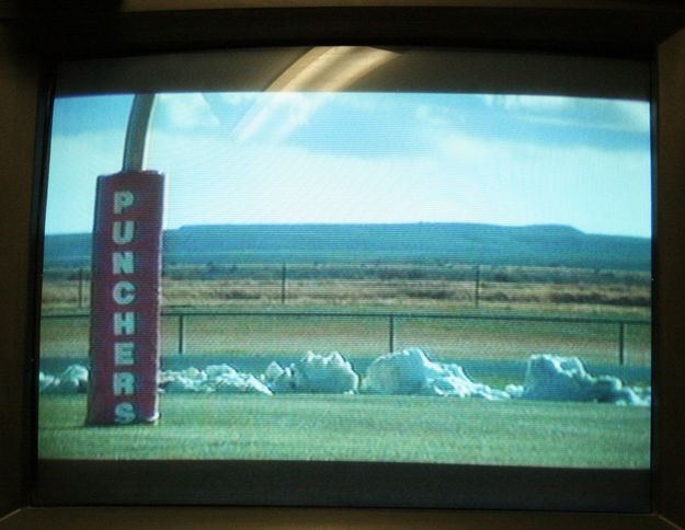 Puncher Goal Post. Photo by Pinedale Online.