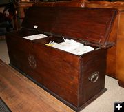 Wood Chest. Photo by Dawn Ballou, Pinedale Online.