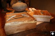 Wood Boxes. Photo by Dawn Ballou, Pinedale Online.