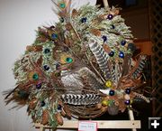 Julie's Wreath. Photo by Dawn Ballou, Pinedale Online.