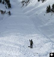 Glory Bowl Slide. Photo by Ed Smith, WYDOT.