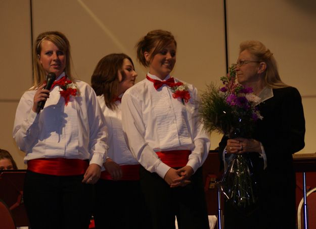 Senior girls. Photo by Cat Urbigkit, Pinedale Online.