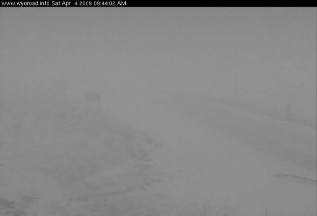 I-80 at Walcott Jct. Photo by Wyoming Department of Transportation.