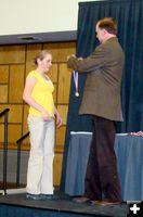 Jenny Beiermann award. Photo by Jonita Sommers.