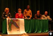 Panel. Photo by Dawn Ballou, Pinedale Online.