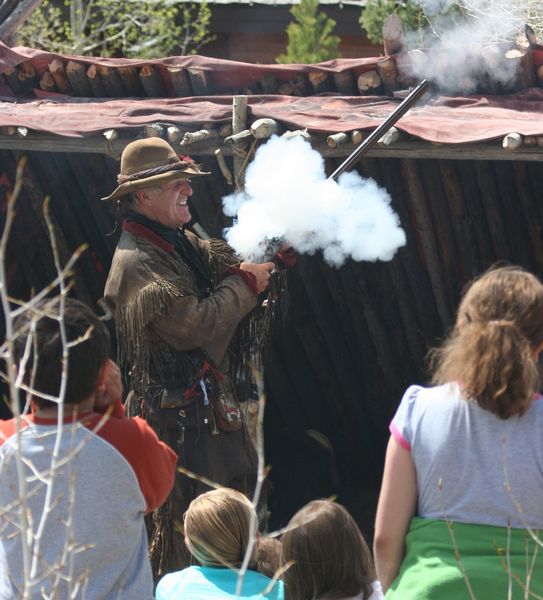 Flint Lock Gun. Photo by Pinedale Online.