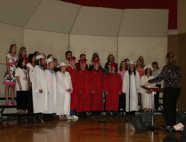 Big Piney Choir. Photo by Dawn Ballou, Pinedale Online.