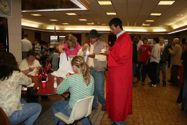 Family Reception. Photo by Dawn Ballou, Pinedale Online.